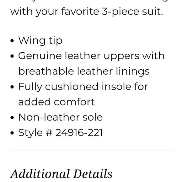 Stacy Adams Garrison cognac shoes - Picture 5 of 5